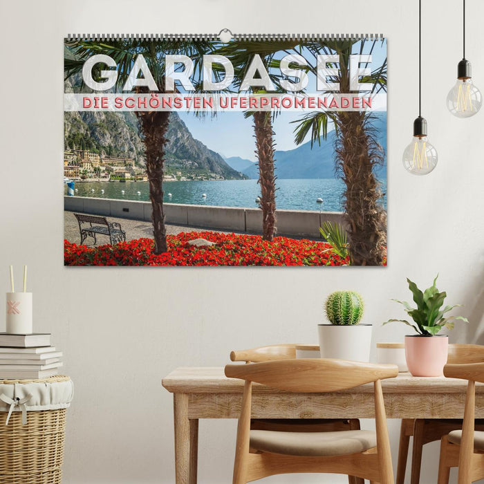 GARDASEE Die schönsten Uferpromenaden (CALVENDO Wandkalender 2026)