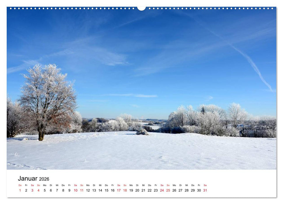 Zauberhafte Schwäbische Alb (CALVENDO Premium Wandkalender 2026)