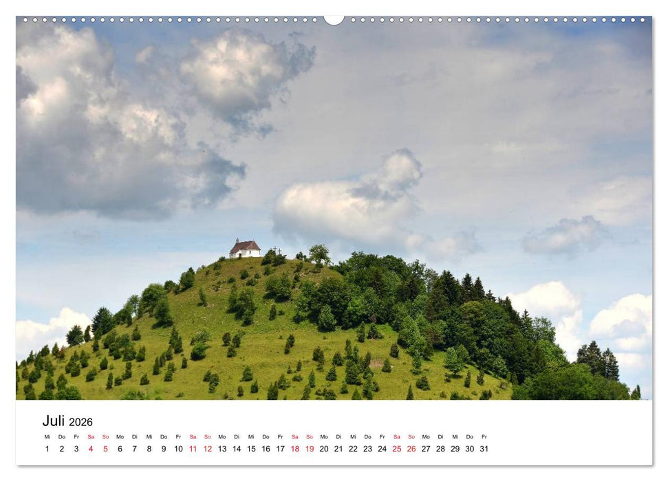 Zauberhafte Schwäbische Alb (CALVENDO Premium Wandkalender 2026)