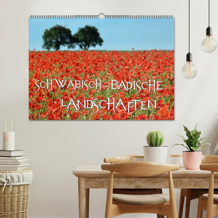 SCHWÄBISCH-BADISCHE LANDSCHAFTEN (CALVENDO Wandkalender 2026)