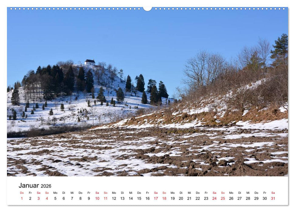 SCHWÄBISCH-BADISCHE LANDSCHAFTEN (CALVENDO Wandkalender 2026)