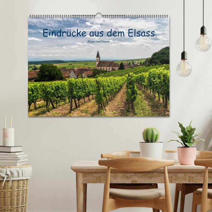Eindrücke aus dem Elsass (CALVENDO Wandkalender 2026)