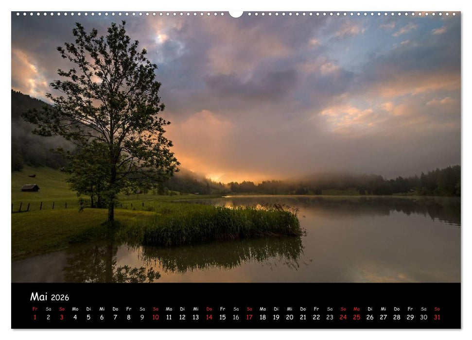 Faszination Morgenlicht (CALVENDO Premium Wandkalender 2026)