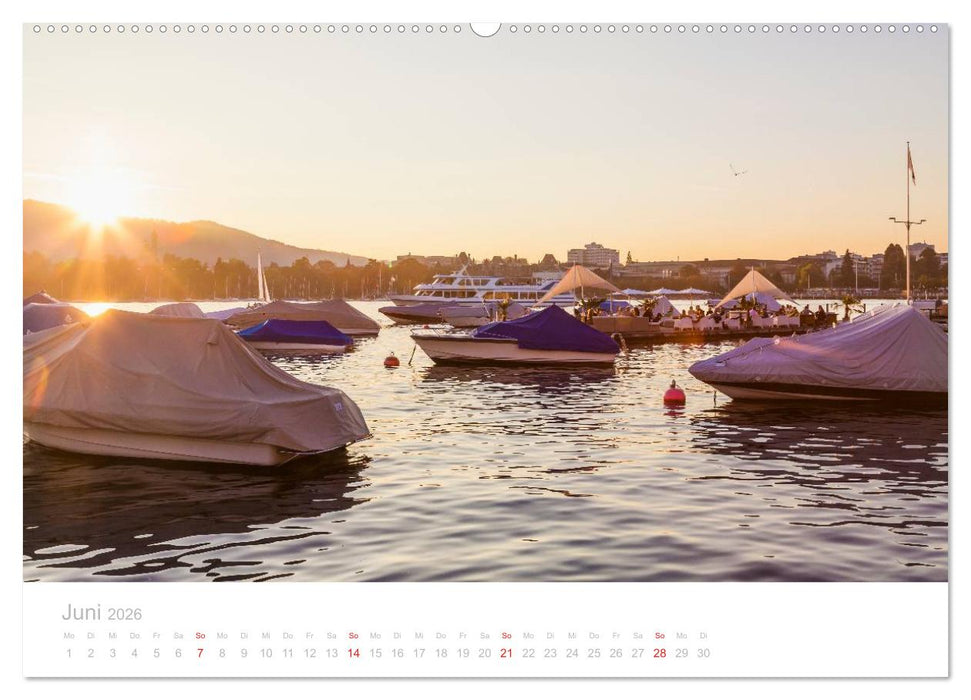 Z Ü R I C H Impressionen (CALVENDO Wandkalender 2026)