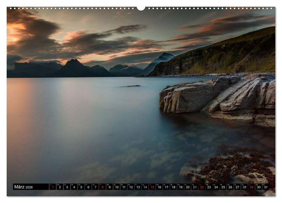 Schottlands Küsten. Karg, herb, traumhaft (CALVENDO Wandkalender 2026)