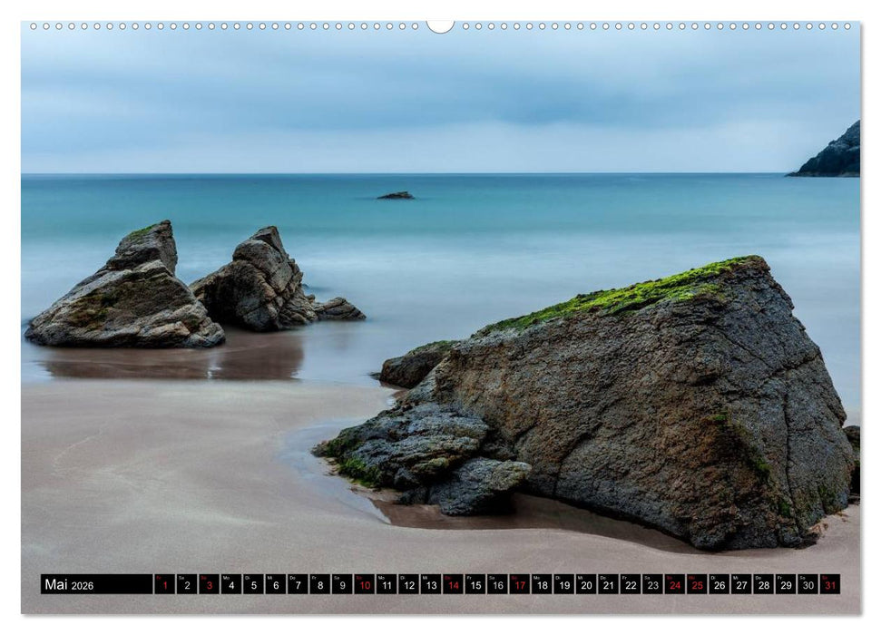 Schottlands Küsten. Karg, herb, traumhaft (CALVENDO Wandkalender 2026)