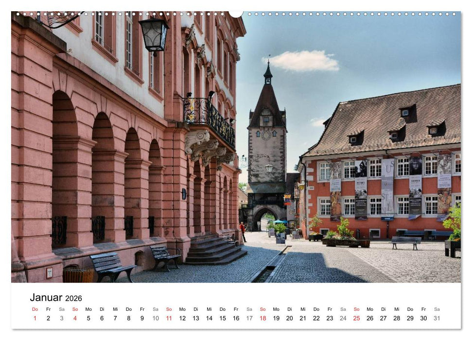 Gengenbach - romantisches Kleinod im Schwarzwald (CALVENDO Wandkalender 2026)