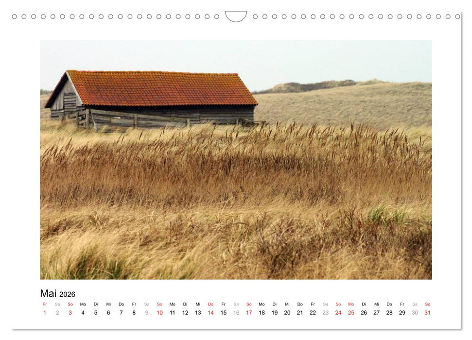 JUIST - Ansichten einer Insel (CALVENDO Wandkalender 2026)