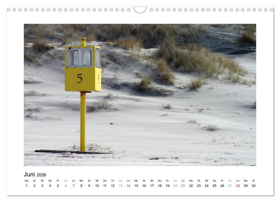 JUIST - Ansichten einer Insel (CALVENDO Wandkalender 2026)