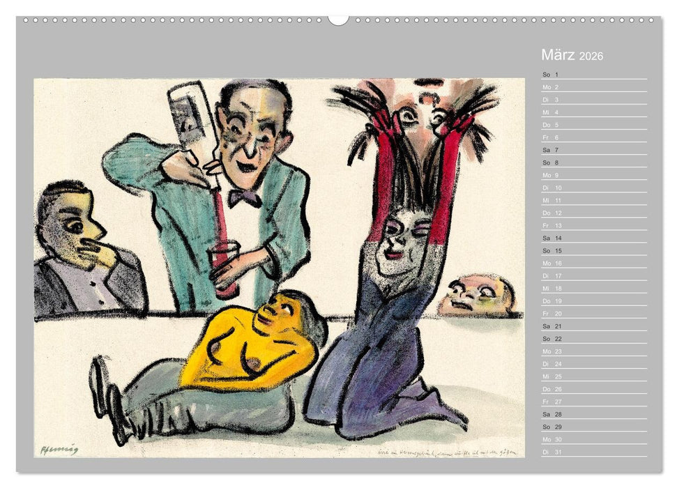 Wolf-Dieter Pfenning – 12 Monate auf Papier (CALVENDO Premium Wandkalender 2026)