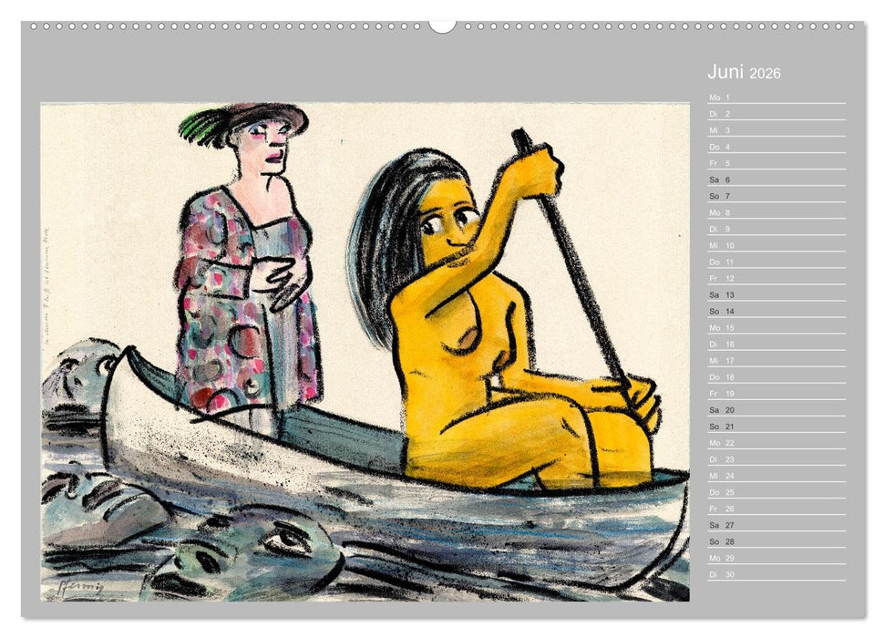 Wolf-Dieter Pfenning – 12 Monate auf Papier (CALVENDO Premium Wandkalender 2026)