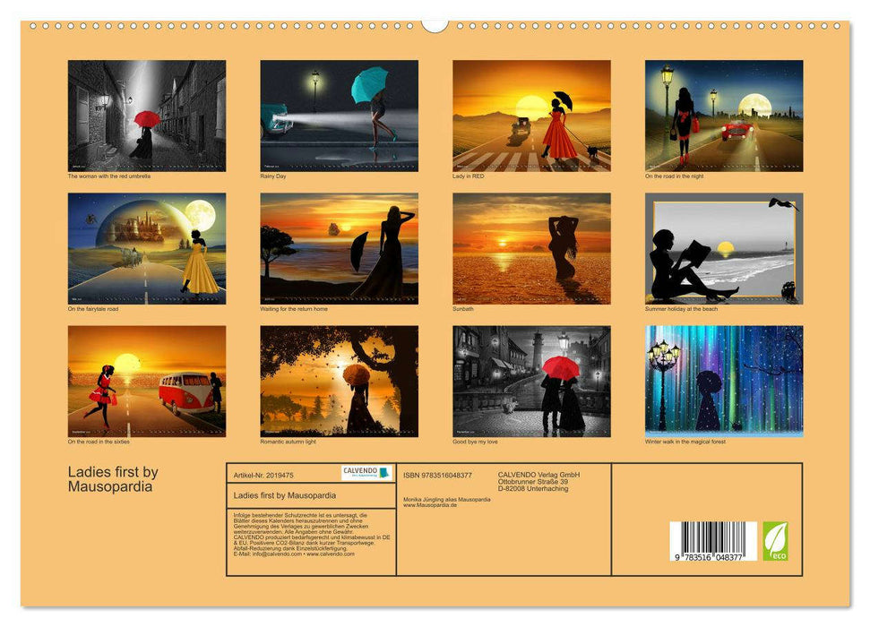 Ladies first by Mausopardia (CALVENDO Premium Wandkalender 2026)