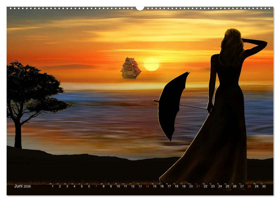 Ladies first by Mausopardia (CALVENDO Premium Wandkalender 2026)
