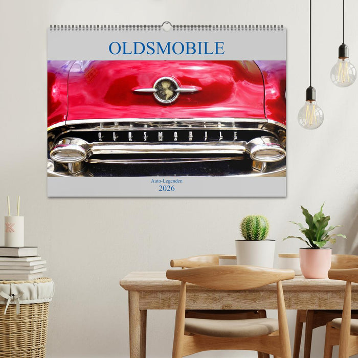 OLDSMOBILE - Auto-Legenden (CALVENDO Wandkalender 2026)