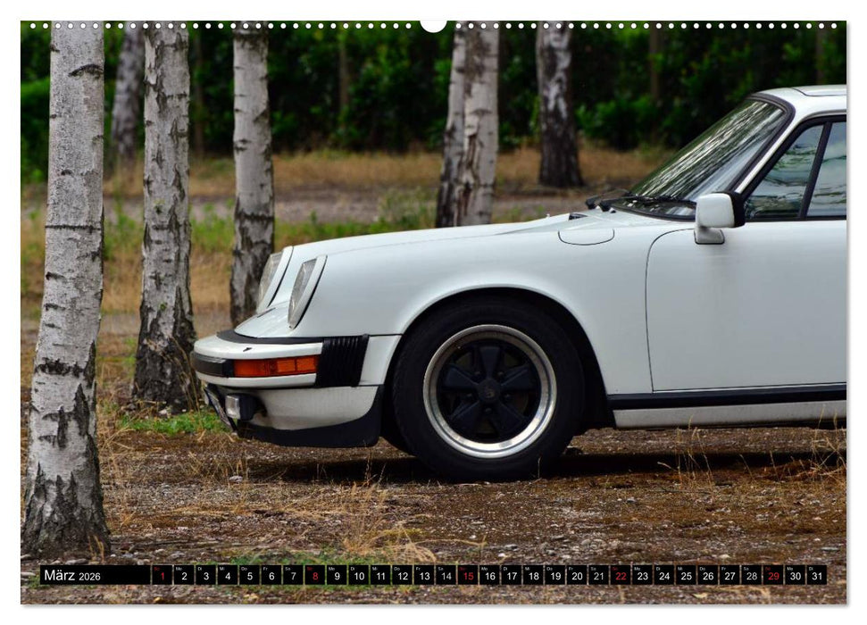 Porsche 911 SC pure Ästhetik (CALVENDO Premium Wandkalender 2026)