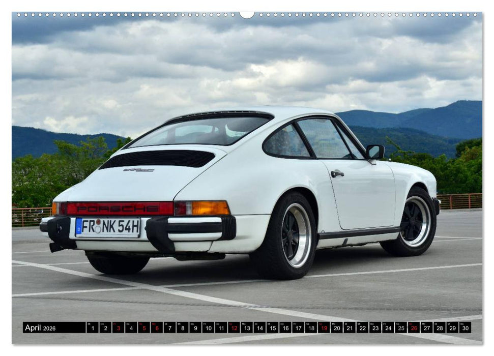Porsche 911 SC pure Ästhetik (CALVENDO Premium Wandkalender 2026)
