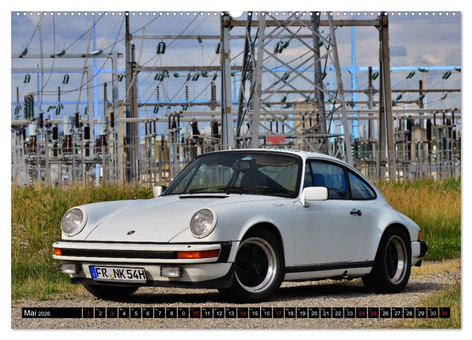 Porsche 911 SC pure Ästhetik (CALVENDO Premium Wandkalender 2026)
