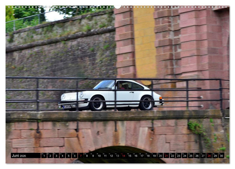 Porsche 911 SC pure Ästhetik (CALVENDO Premium Wandkalender 2026)