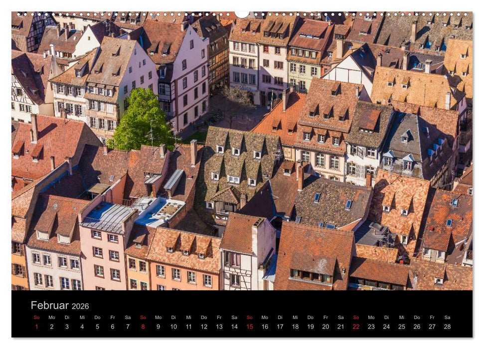 Straßburg Impressionen (CALVENDO Premium Wandkalender 2026)