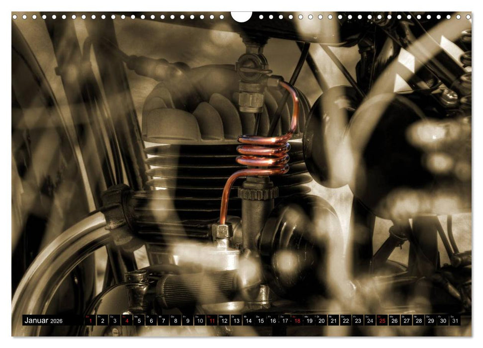 Zündapp DB 200 (CALVENDO Wandkalender 2026)