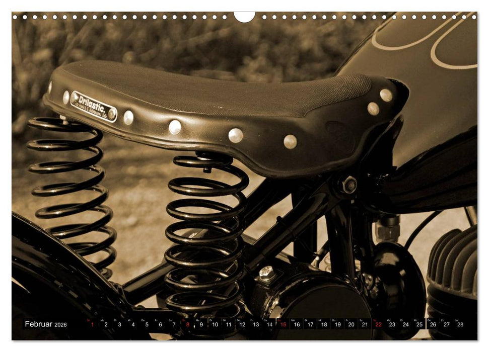 Zündapp DB 200 (CALVENDO Wandkalender 2026)