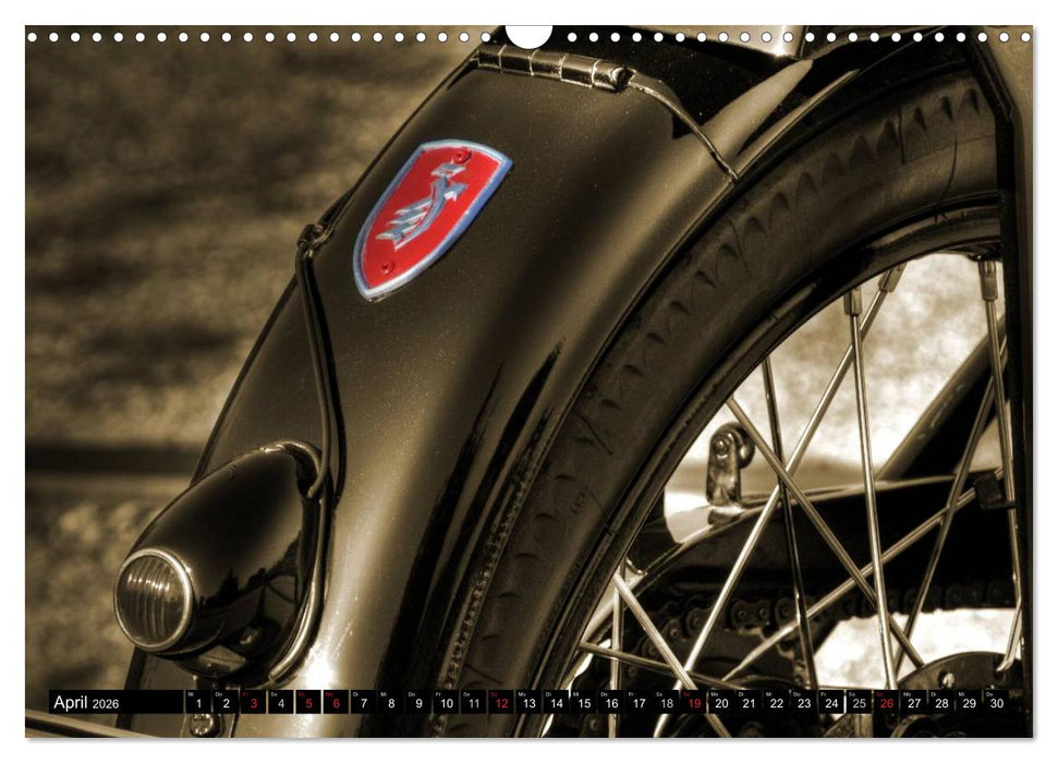 Zündapp DB 200 (CALVENDO Wandkalender 2026)