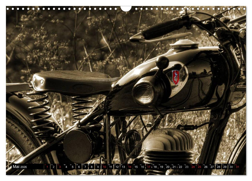 Zündapp DB 200 (CALVENDO Wandkalender 2026)