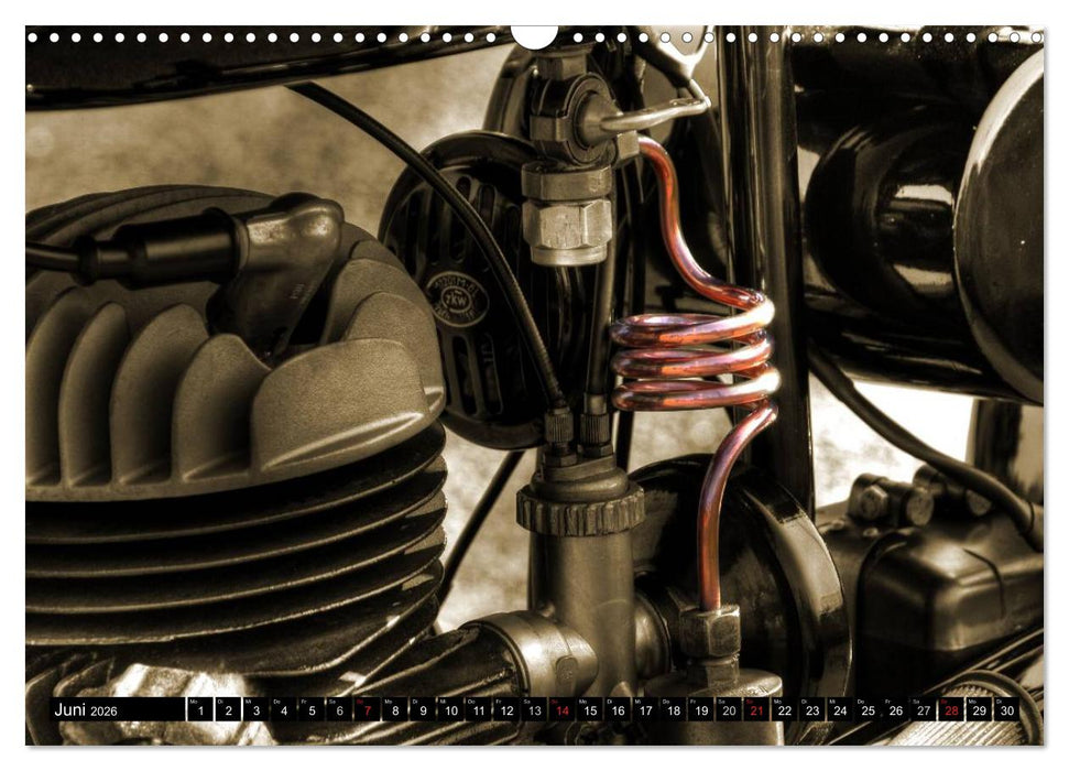 Zündapp DB 200 (CALVENDO Wandkalender 2026)