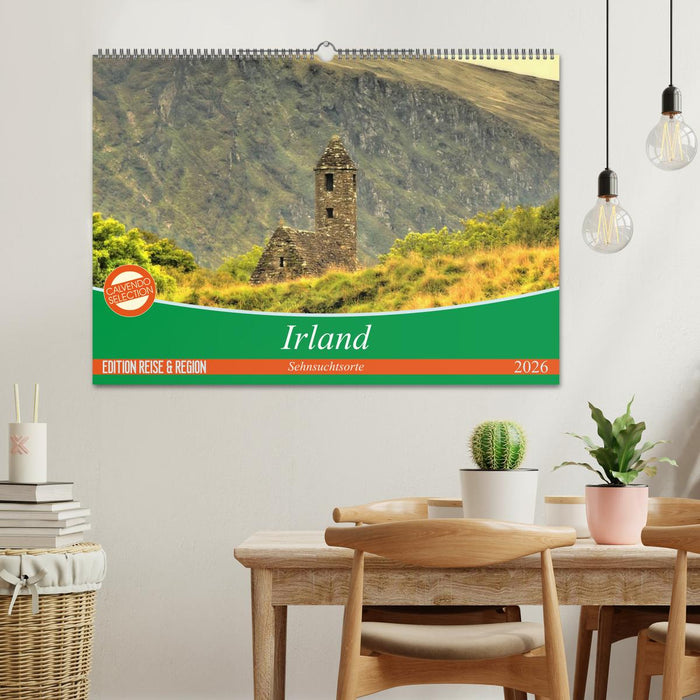 Irland - Sehnsuchtsorte 2026 (CALVENDO Wandkalender 2026)