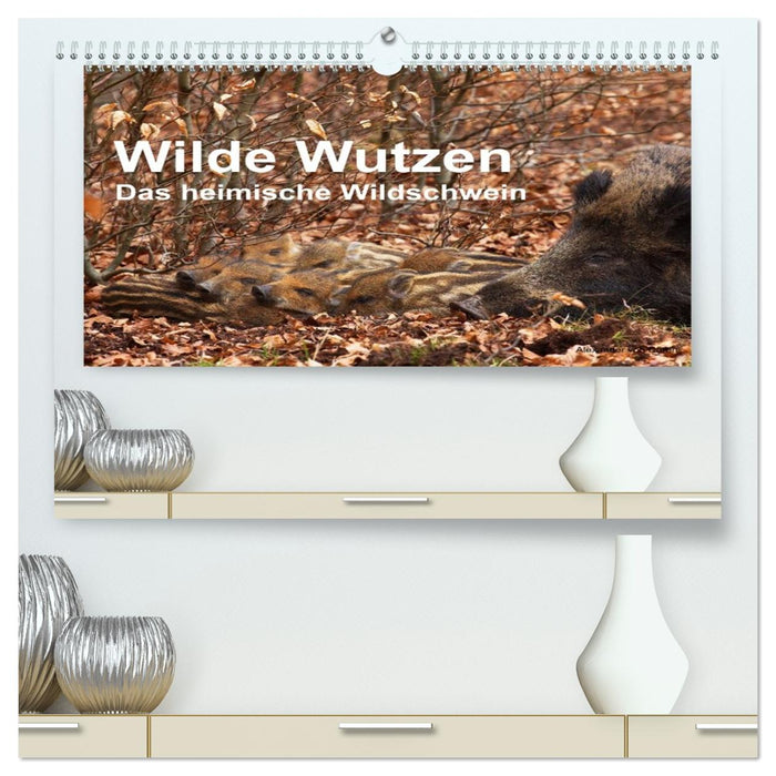 Wilde Wutzen. Das heimische Wildschwein (CALVENDO Premium Wandkalender 2026)