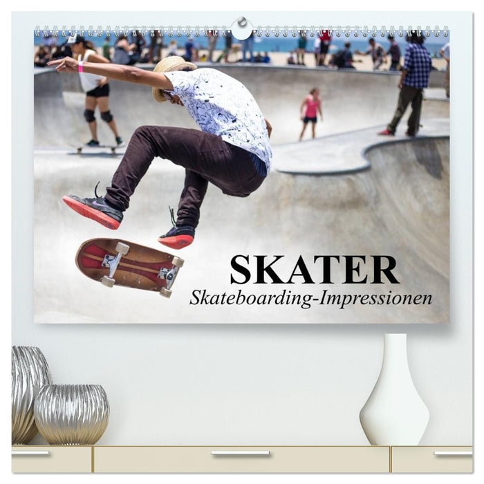 Skater. Skateboarding-Impressionen (CALVENDO Premium Wandkalender 2026)