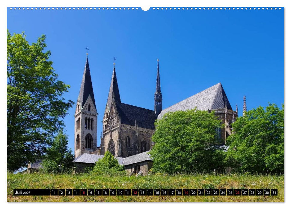 Halberstadt - Das Tor zum Harz (CALVENDO Premium Wandkalender 2026)