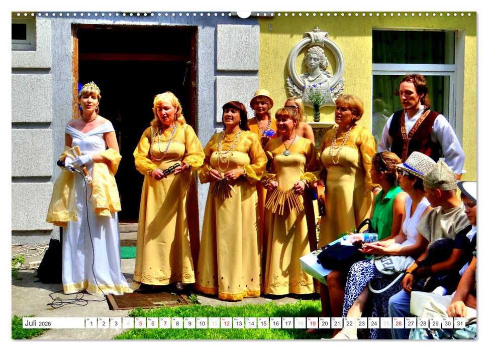 Königin Luise in Ostpreußen (CALVENDO Premium Wandkalender 2026)