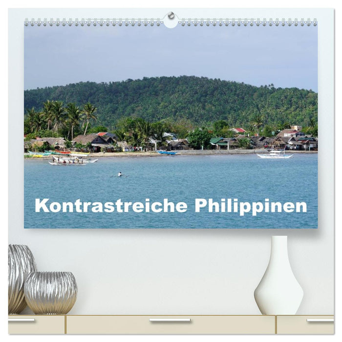 Kontrastreiche Philippinen (CALVENDO Premium Wandkalender 2026)