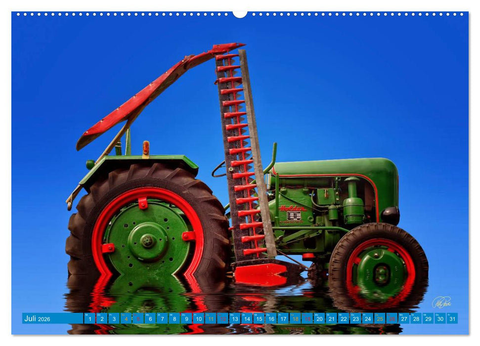 Traktor - Oldtimer (CALVENDO Premium Wandkalender 2026)