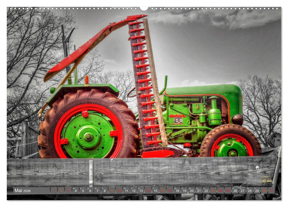 Traktoren - Oldtimer (CALVENDO Premium Wandkalender 2026)