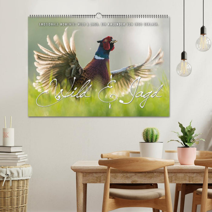 Emotionale Momente: Wild und Jagd. (CALVENDO Wandkalender 2026)