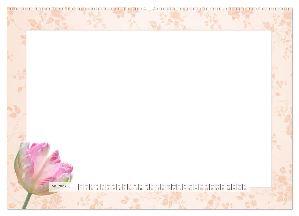 Bastelkalender Nostalgie-Rahmen 2026 (CALVENDO Premium Wandkalender 2026)