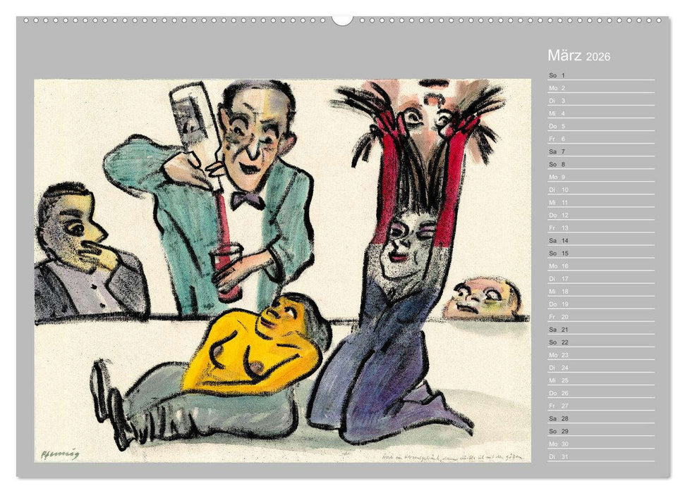 Wolf-Dieter Pfenning – 12 Monate auf Papier (CALVENDO Wandkalender 2026)