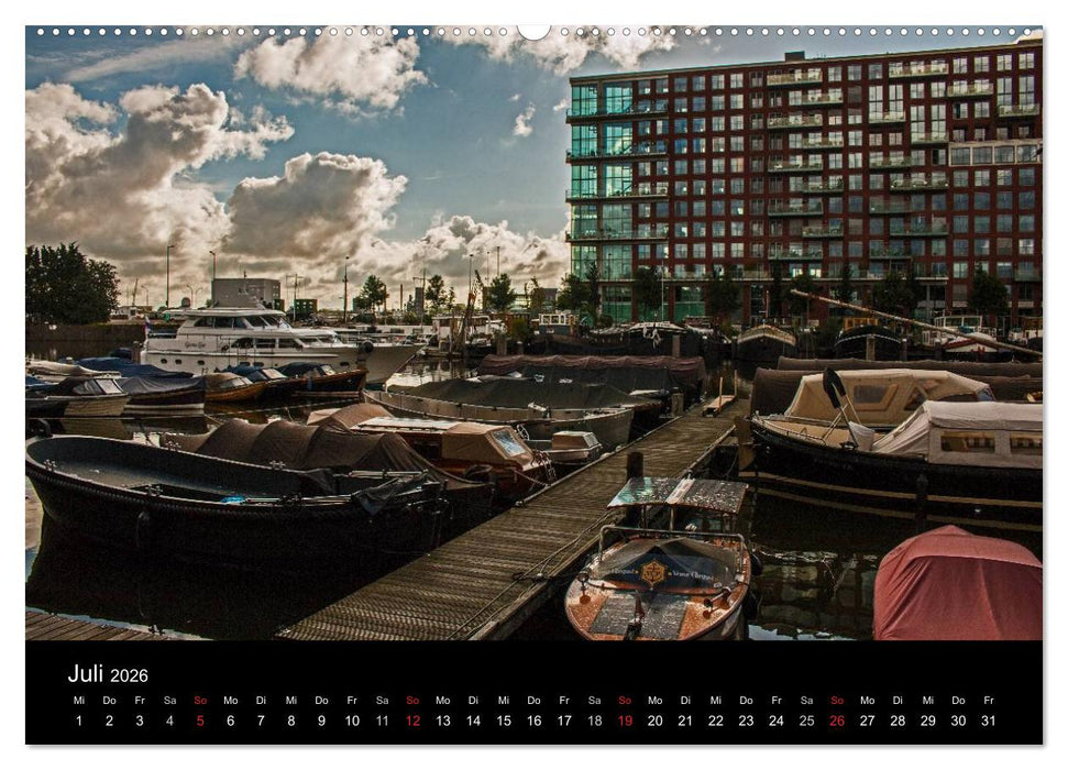 psychadelic Amsterdam - Stadtansichten zwischen Tag und Traum (CALVENDO Premium Wandkalender 2026)