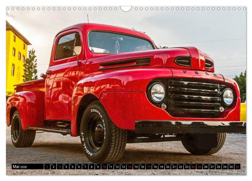 FORD PICK-UPS F 1 - F 100 (CALVENDO Wandkalender 2026)