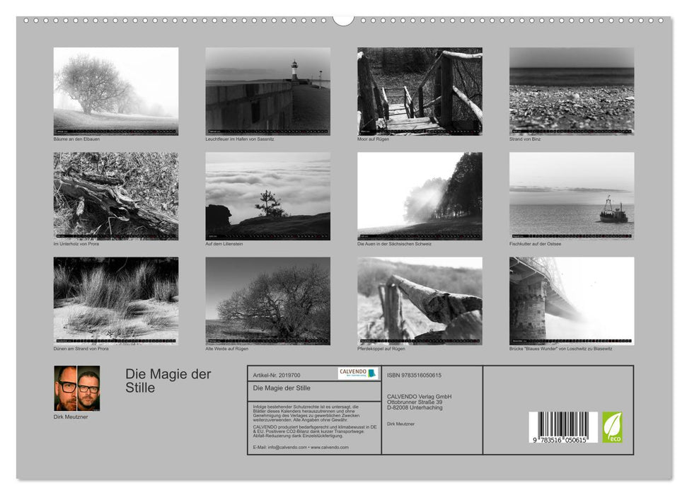 Die Magie der Stille (CALVENDO Premium Wandkalender 2026)