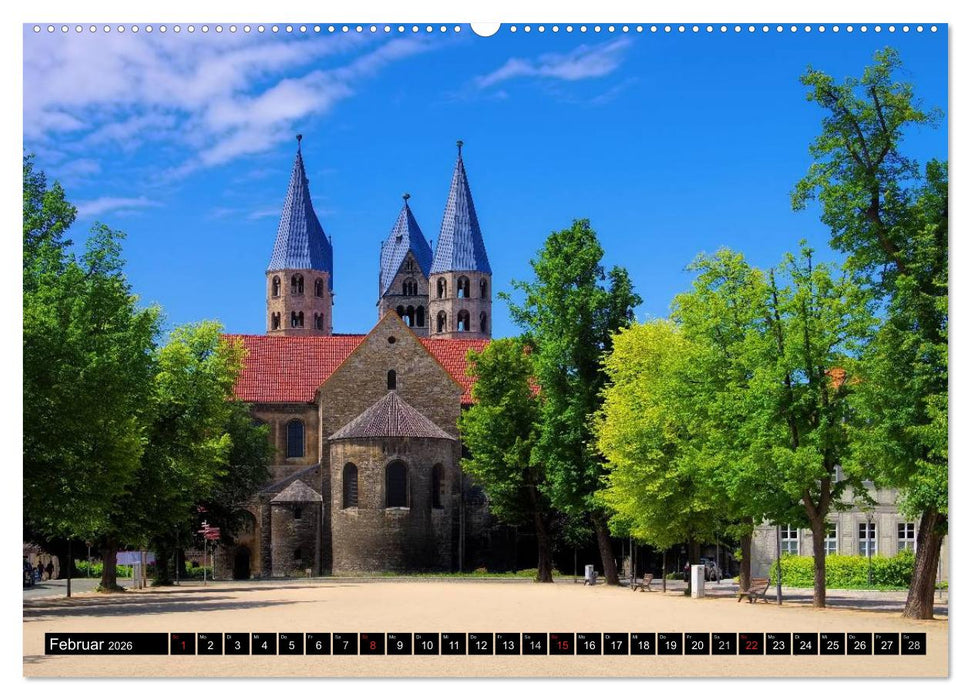 Halberstadt - Das Tor zum Harz (CALVENDO Wandkalender 2026)