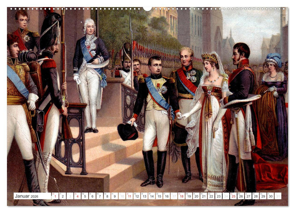 Königin Luise in Ostpreußen (CALVENDO Wandkalender 2026)