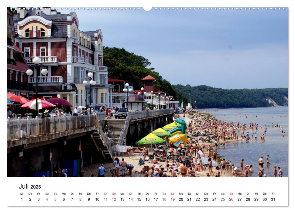 Rauschen-Swetlogorsk - Russlands Sotschi des Nordens (CALVENDO Premium Wandkalender 2026)