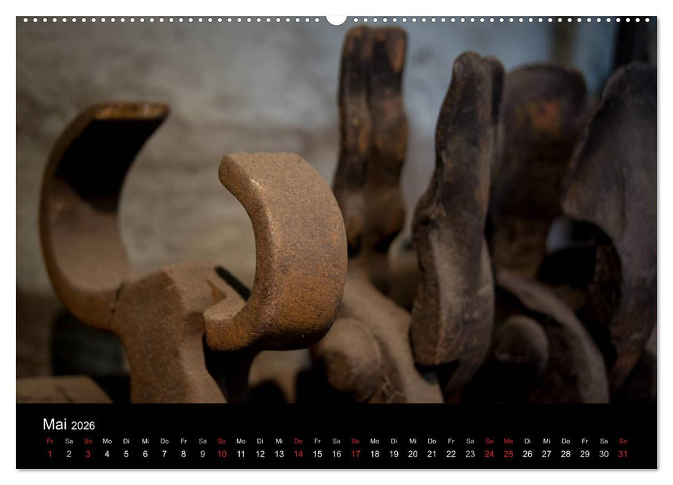 Hufschmiede - Impressionen eines alten Handwerks (CALVENDO Wandkalender 2026)