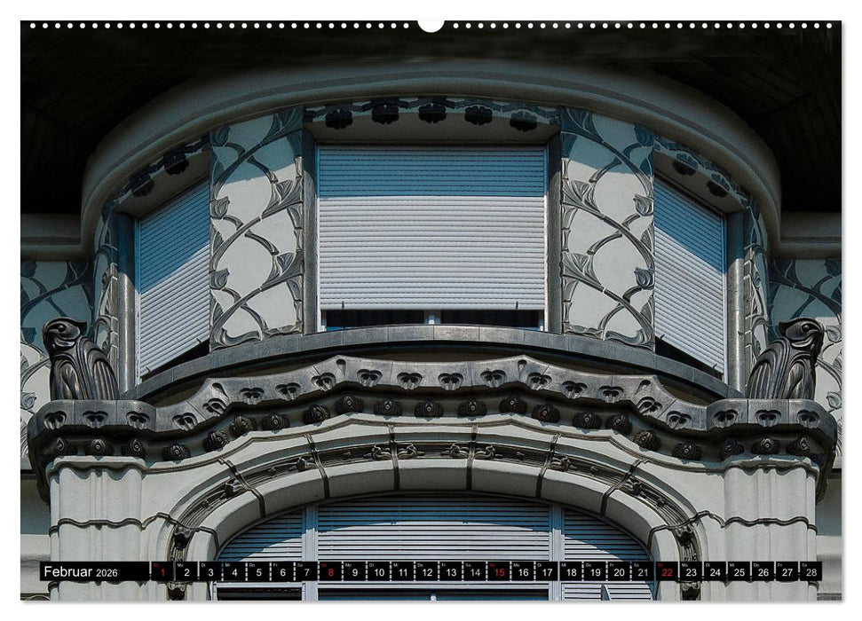 Budapester Jugendstil (CALVENDO Premium Wandkalender 2026)