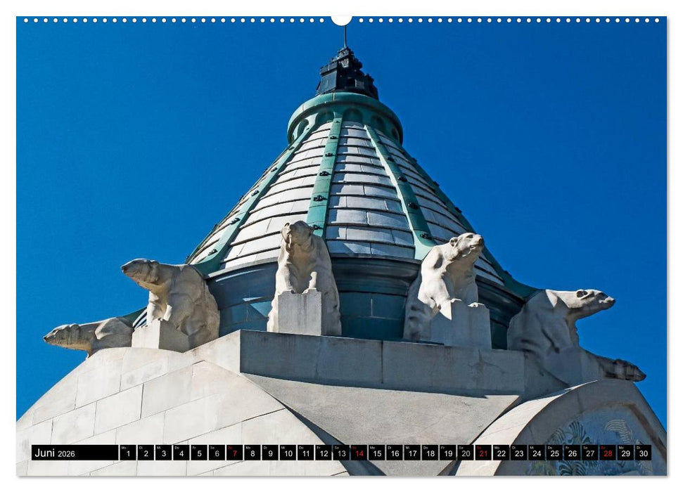 Budapester Jugendstil (CALVENDO Premium Wandkalender 2026)