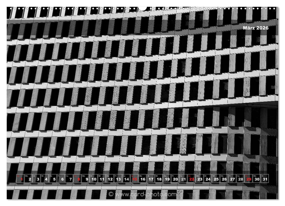 Architektur: Geometrie des Lichts (CALVENDO Premium Wandkalender 2026)