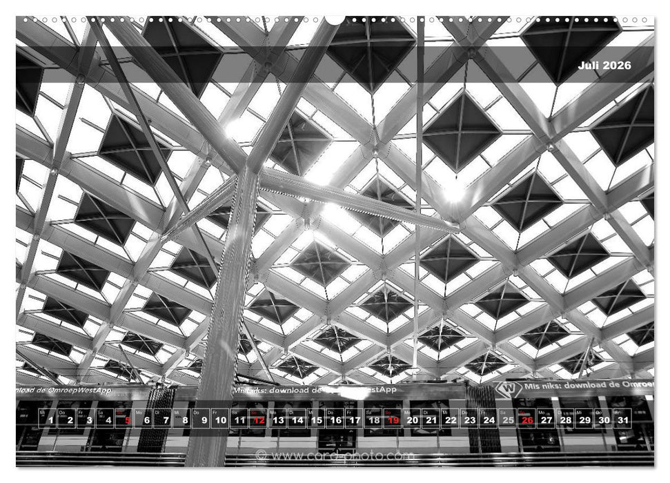 Architektur: Geometrie des Lichts (CALVENDO Premium Wandkalender 2026)